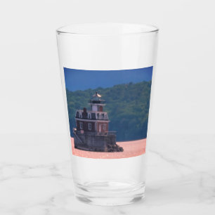 Hudson Athens Lighthouse - Hudson City Light, NY Glas