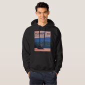 Hudson Athens Lighthouse - Hudson City Light, NY Hoodie (Voorkant volledig)
