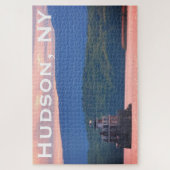 Hudson Athens Lighthouse - Hudson City Light, NY Legpuzzel (Verticaal)