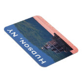 Hudson Athens Lighthouse - Hudson City Light, NY M Magneet (Rechterzijde)