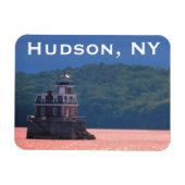 Hudson Athens Lighthouse - Hudson City Light, NY M Magneet (Horizontaal)