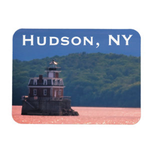 Hudson Athens Lighthouse - Hudson City Light, NY M Magneet