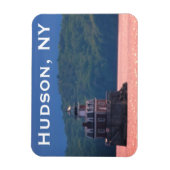 Hudson Athens Lighthouse - Hudson City Light, NY M Magneet (Verticaal)