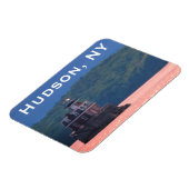 Hudson Athens Lighthouse - Hudson City Light, NY M Magneet (Linkerzijde)