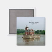 Hudson Athens Lighthouse magnet (Voorkant / Achterkant)