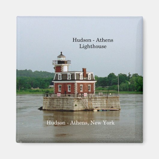 Hudson Athens Lighthouse magnet (Voorkant)