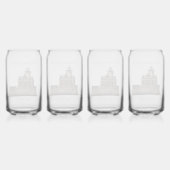 Hudson Athens vuurtoren kan glas (Achterkant)