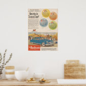 Hudson Automobile Ad Circus Fair uit 1940 Poster (Keuken)