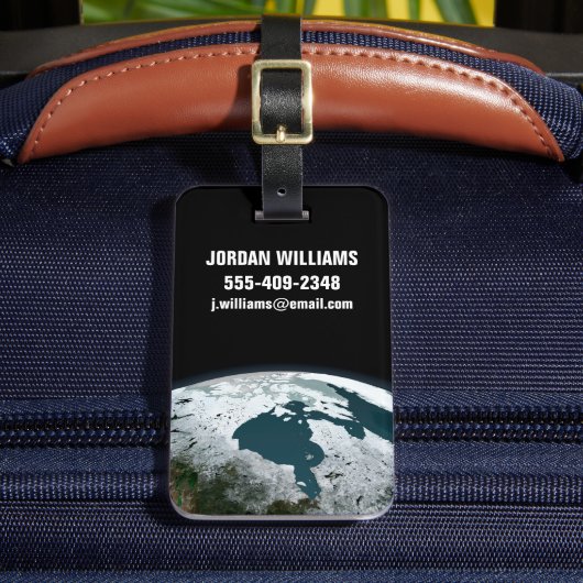 Hudson Bay Zee op 14 november 2005. Bagagelabel (Voorkant Insitu 2)