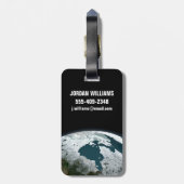 Hudson Bay Zee op 14 november 2005. Bagagelabel (Achterkant verticaal)