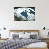 Hudson Bay Zee op 14 november 2005. Canvas Afdruk (Insitu (Slaapkamer))