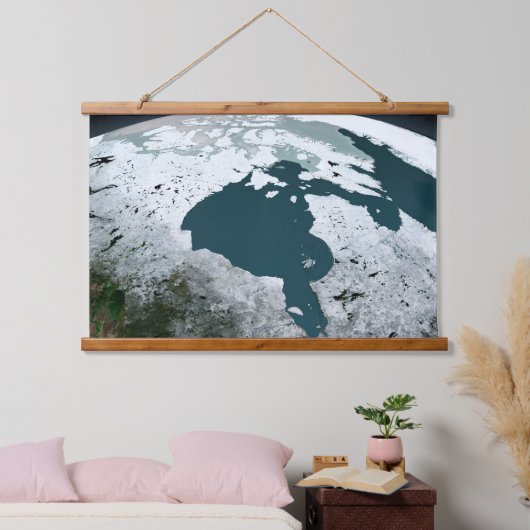 Hudson Bay Zee op 14 november 2005. Hangend Wandkleed (Slaapkamer)