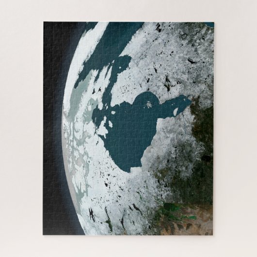 Hudson Bay Zee op 14 november 2005. Legpuzzel (Verticaal)