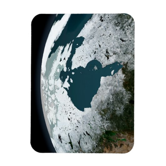 Hudson Bay Zee op 14 november 2005. Magneet (Verticaal)