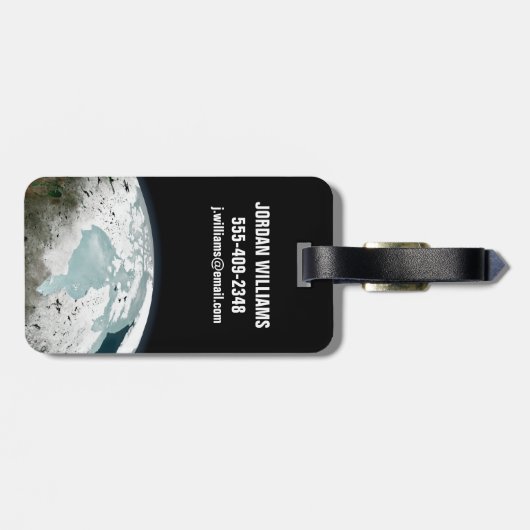 Hudson Bay Zee op 29 april 2006. Bagagelabel (Achterkant horizontaal)