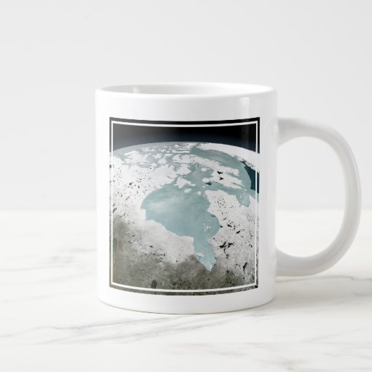 Hudson Bay Zee op 29 april 2006. Grote Koffiekop (Rechts)