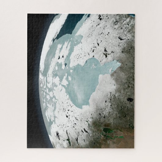 Hudson Bay Zee op 29 april 2006. Legpuzzel (Verticaal)