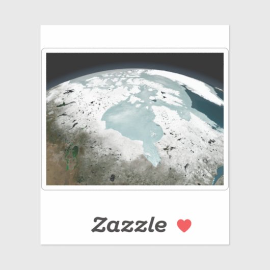 Hudson Bay Zee op 29 april 2006. Sticker (Vel)