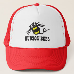 Hudson Bees Baseball Pet (rood)
