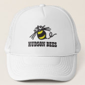 Hudson Bees Baseball Pet (wit) (Voorkant)