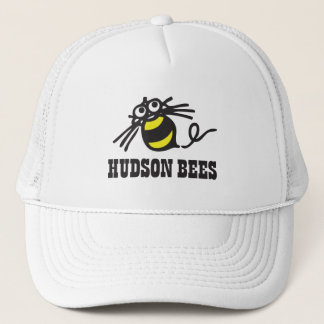 Hudson Bees Baseball Pet (wit)