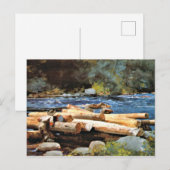 Hudson, Briefkaart Winslow Homer (Voorkant / Achterkant)