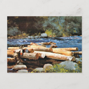 Hudson, Briefkaart Winslow Homer