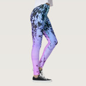 Hudson Broek Roze Blauw Paars Vervagen Leggings (Rechts)