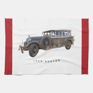 Hudson Car 1929 Theedoek