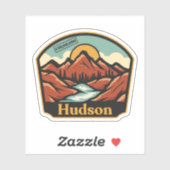 Hudson, Colorado Sticker (Vel)