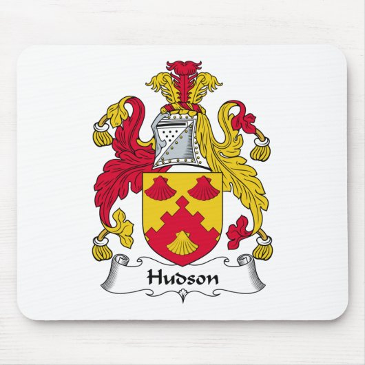 Hudson Family Crest Muismat (Voorkant)