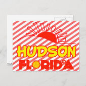 Hudson, Florida Briefkaart (Voorkant / Achterkant)