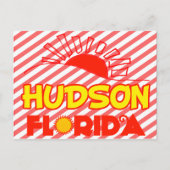 Hudson, Florida Briefkaart (Voorkant)