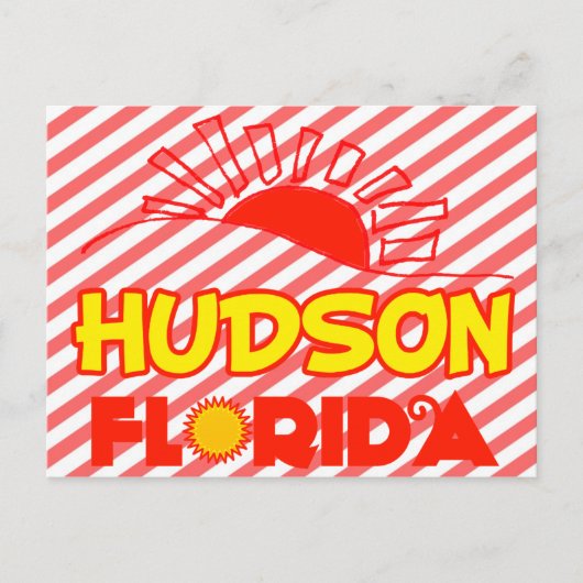 Hudson, Florida Briefkaart (Voorkant)
