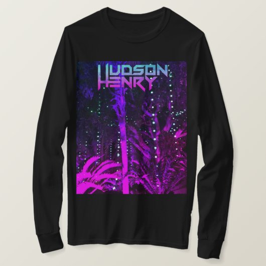 Hudson Henry Water Long Hoeve T-shirt (Design voorkant)