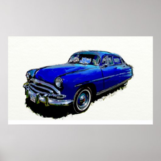 Hudson Hornet 1c Poster (Voorkant)