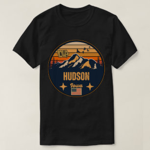 Hudson, Iowa Ia, Verenigde Staten T-shirt