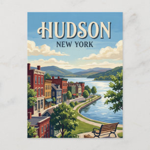 Hudson New York Briefkaart