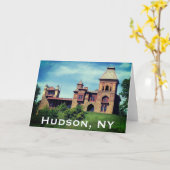 Hudson, NY - Frederic Church Estate Kaart (Gele Bloem)