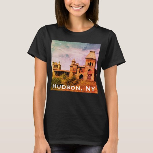 Hudson, NY - Upstate New York Estate T-Shirt (Voorkant)