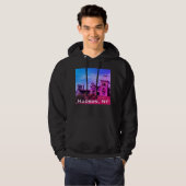 Hudson, NY - Upstate New York Hoodie (Voorkant volledig)