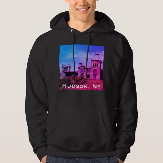 Hudson, NY - Upstate New York Hoodie (Voorkant)