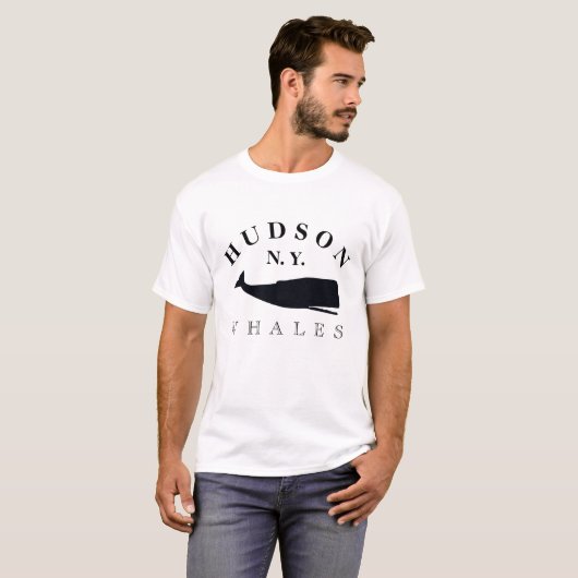 HUDSON NY WHALES T-SHIRT (Voorkant volledig)