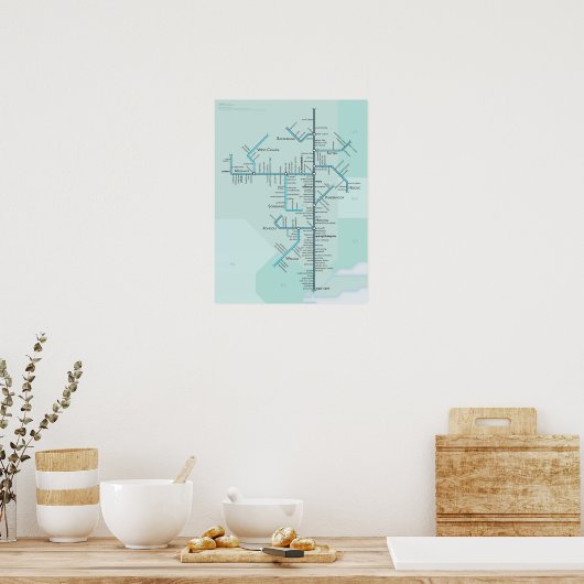 Hudson Poster (Keuken)