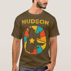 Hudson Quebec Canada Vintage Verdrietig Souvenir 1 T-shirt