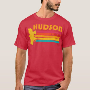 Hudson Quebec Canada Vintage Vervallen Souvenir T-shirt