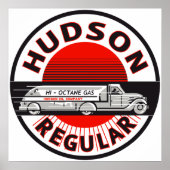 Hudson Regular benzine-teken Poster (Voorkant)