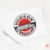  Hudson Regular benzine-teken Ronde Sticker (Envelop)