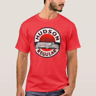 Hudson Regular benzine-teken T-shirt
