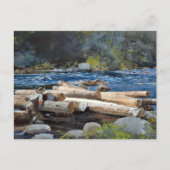 Hudson River Adirondacks Winslow Homer Briefkaart (Voorkant)